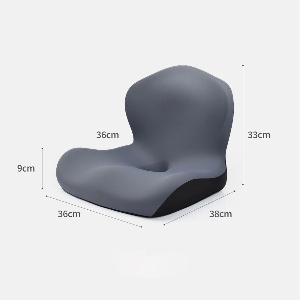 Cozy One-piece Office Chair Cushions Ergonomic Soft Lumbar Support Cushion Pressure Relief Car Seat Cushion For Home Office