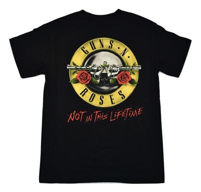 Mens Guns N' Roses GNR Not In This Lifetime 2-Sided Tour Shirt New S, M Unisex T-Shirt