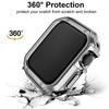 Strap + Armor Case for Apple Watch Ultra 7 8 45mm 41mm Band 6 5 4 Se 44mm 40mm TPU Case Cover for Iwatch 3 42mm 38mm Bracelet Protector Case