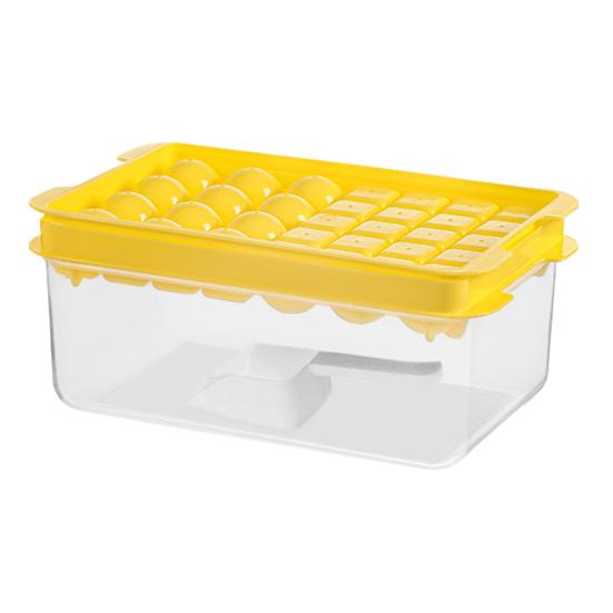 Ice Tray Set with Lid Ice Ice Shovels BPA Free Bin Cube Tray for
