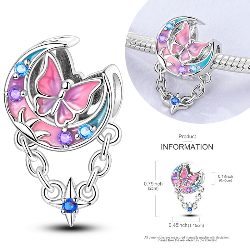 Newest Copper Stunning Charms Beads Cute Pets Dangle Luminous Dog Pendant Fit Original Bracelet Diy Jewelry