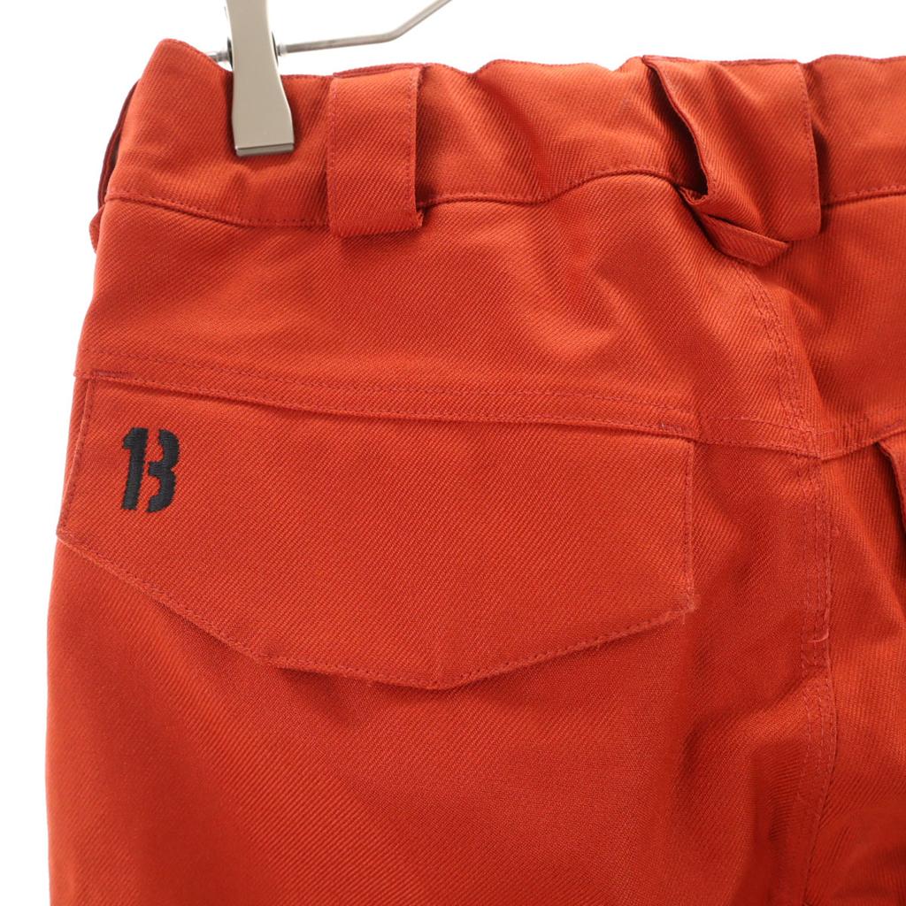 BURTON snow board cargo pants S Orange Men's Used