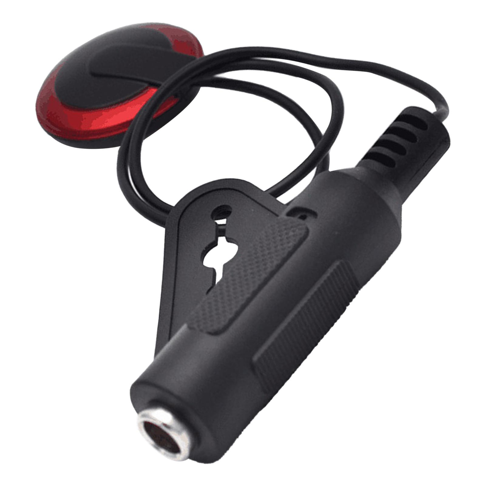 

Piezo Contact Microphone Pickup Multifunctional Red Professional Guitar Pickup for Violin Ukulele