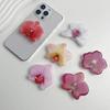 Support de téléphone Orchidée Acrylique Simulation Grande Fleur Plante Support de téléphone Populaire Prise Pliable Poignée Identique aux Célébrités d'Internet 5
