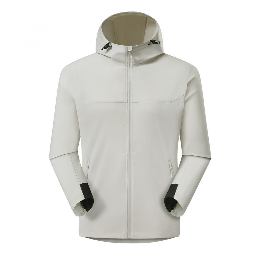 New summer sun protection shirt, lightweight hooded jacket, men's singles high-stretch casual long-sleeve UV protection jacket