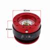 Aluminum Car Steering Wheel Quick Release Hub Adapter Snap Off Boss Kit Car Accessories With Logo or Not Logo