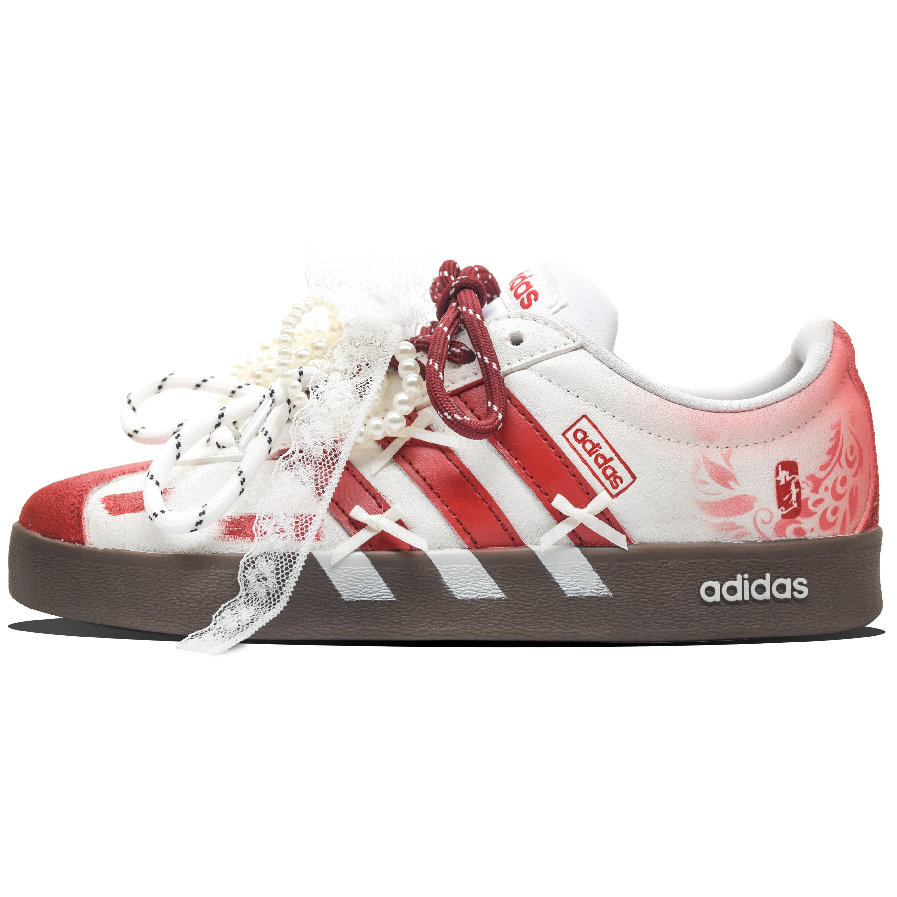 

Adidas VL COURT 2.0 Skateboard Shoes Unisex Low Top Purple HQ1802(Team164-) 39⅓