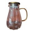 Pumpkin Pot Amber Gray Large Capacity Home Living Room Transparent Cool White Open High Temperature High Borosilicate Glass Cold Water Kettle