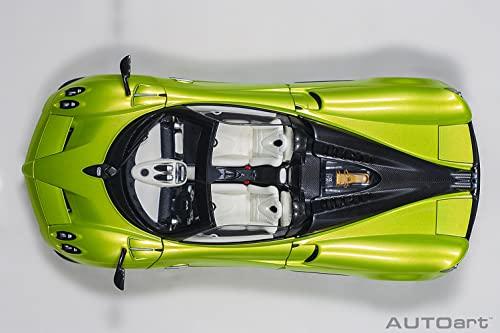 AUTOart 1/18 Pagani Huayra Roadster Metallic Light Green Finished Model 78288
