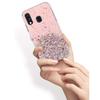 Samsung Galaxy A40 Hülle, Glitzernd, Pink