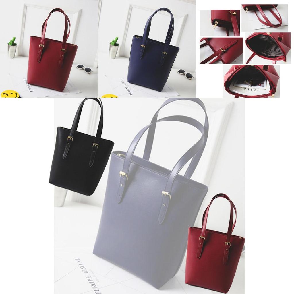 Elegant And Stylish Women Pu Leather Shoulder Bag With Soft Surface And Zipper Closure