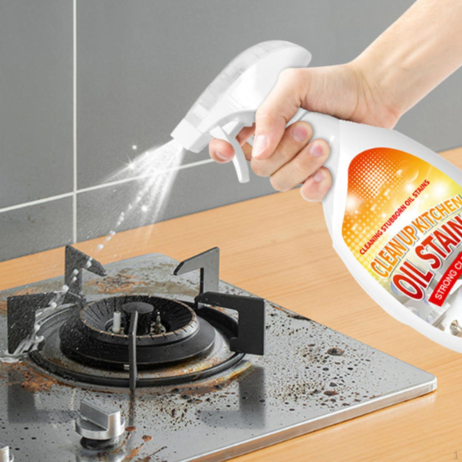 Foam Kitchen Cleaner Remover Multifunctional Effective Der 240ml for Stovetop Sinks