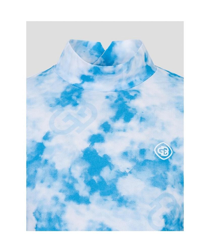 BEANPOLE GOLF [B_Under] Women'S Cloudy High-Neck Short-Sleeve T-Shirt - Sky Blue