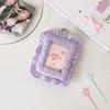 With Keychain Photo Photocard Frame Decoration Idol Card Display Protector  Card Decor