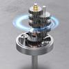 JGA25-370 DC 12V 24V 12U/min-1360U/min Getriebemotor Großes Drehmoment Hohe Leistung Schneckengetriebemotor Umkehrgetriebemotor