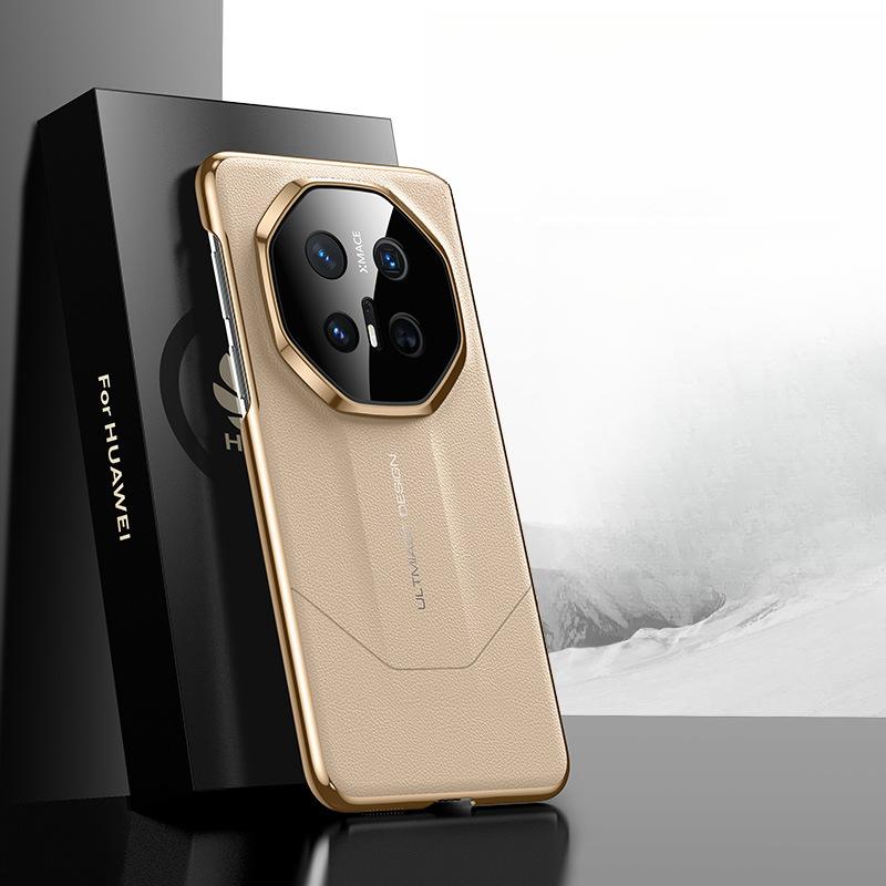 The High-end Huawei Anti-drop M70RS Phone Case for Huawei Mate70pro Instantly Transforms Into An Extraordinary Master Plain Leather Case