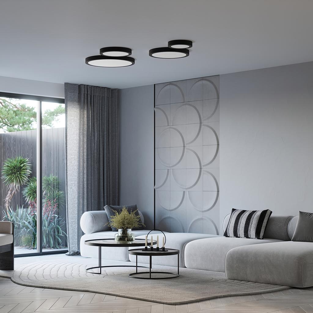 Onyx 50 ceiling lamp white LED 3000K
