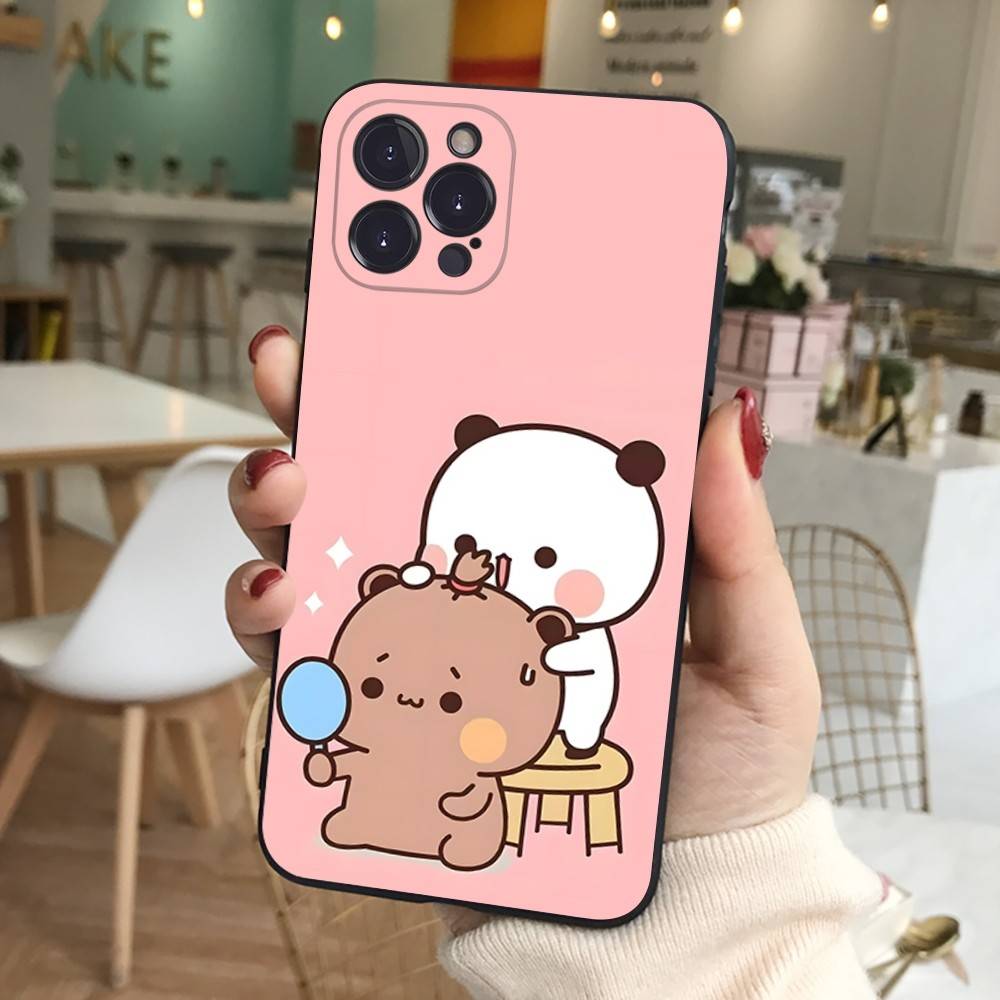 BUBU DUDU Cartoon Phone Case For Iphone 17 16 15 16e 14 13 12 11 Pro Max Plus Case Cover Coque