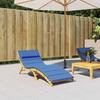 VidaXL Royal Blue Sun Lounger Cushion 180x60x4 Cm Oxford Fabric, Cushion, Seat Cushion, Patio Cushion 361862