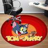 1pc Tom Jerry Office Round Area Rug,  Under Office Chairs Bedroom Living Room Home Decor a0926109