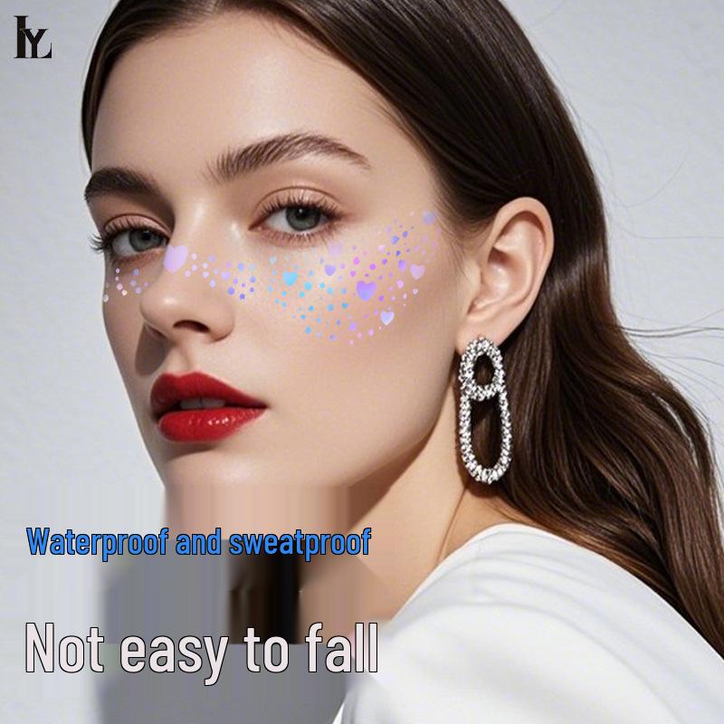 Europäische & Amerikanische Laser Sommersprossen Aufkleber - Temporäre Gesichts Make-up Simulationsaufkleber