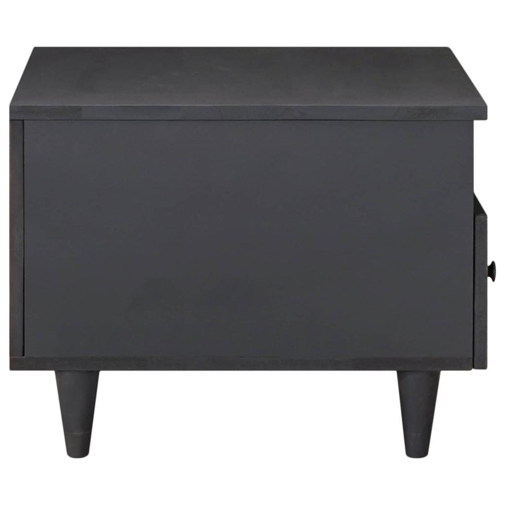 Multicolored Coffee Table 80 X 54 X 40 Cm Solid Mango Wood