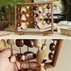 Bundle Arrangement Bell Rattle Healing Musical Instrument Fruit Wind Chimes Handmade Indonesian Water Play Sound Ornament