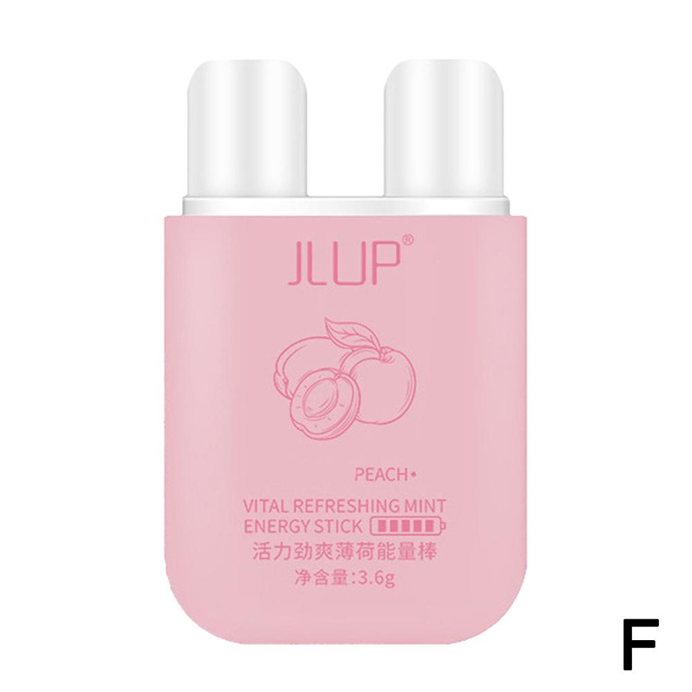 

1 шт. Дизайн с двумя отверстиями Палочка для пробуждения Пустая бутылка Маленький ингалятор Студенческие трубки Работник Офис Sle W0I3 Peach-1pcs