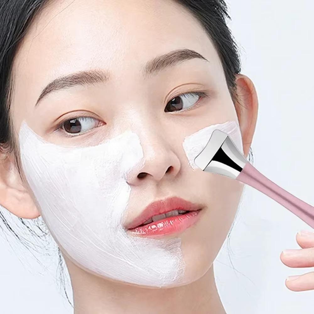 Stainless Steel Skin Pore Cleaner No Fragrance No Electricity Blackhead Removal Tool Long Handle Facial Cleaning Tool
