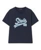 AWESOME STUDIO Studio Denim Patch Short Sleeve T-Shirt