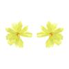 E11811 exaggerated personality fashion design earrings bohemian three-dimensional flower adjustable stud earrings female