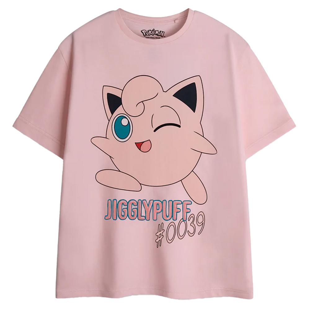 POKEMON Girls Pikachu Eevee & Jigglypuff T-Shirt (Pack of 3)