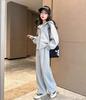 KOSIKINI Tracksuit Junior Long Sleeve Sports Korean Stylish and Cute Loungewear for Spring and Perfect As a Birthday Gift for Preschool and Elementary