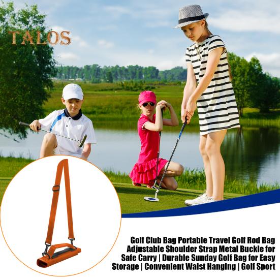 Torba na kije golfowe Mała torba podróżna na kije golfowe dla mężczyzn, kobiet, kobiet, mini, przenośny uchwyt na kije golfowe, torba Sunday Golf Bag