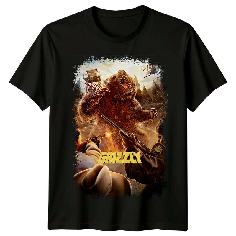 

Grizzly (1976) Movie Poster Inspired Unisex T-Shirt Retro 70s Tee L