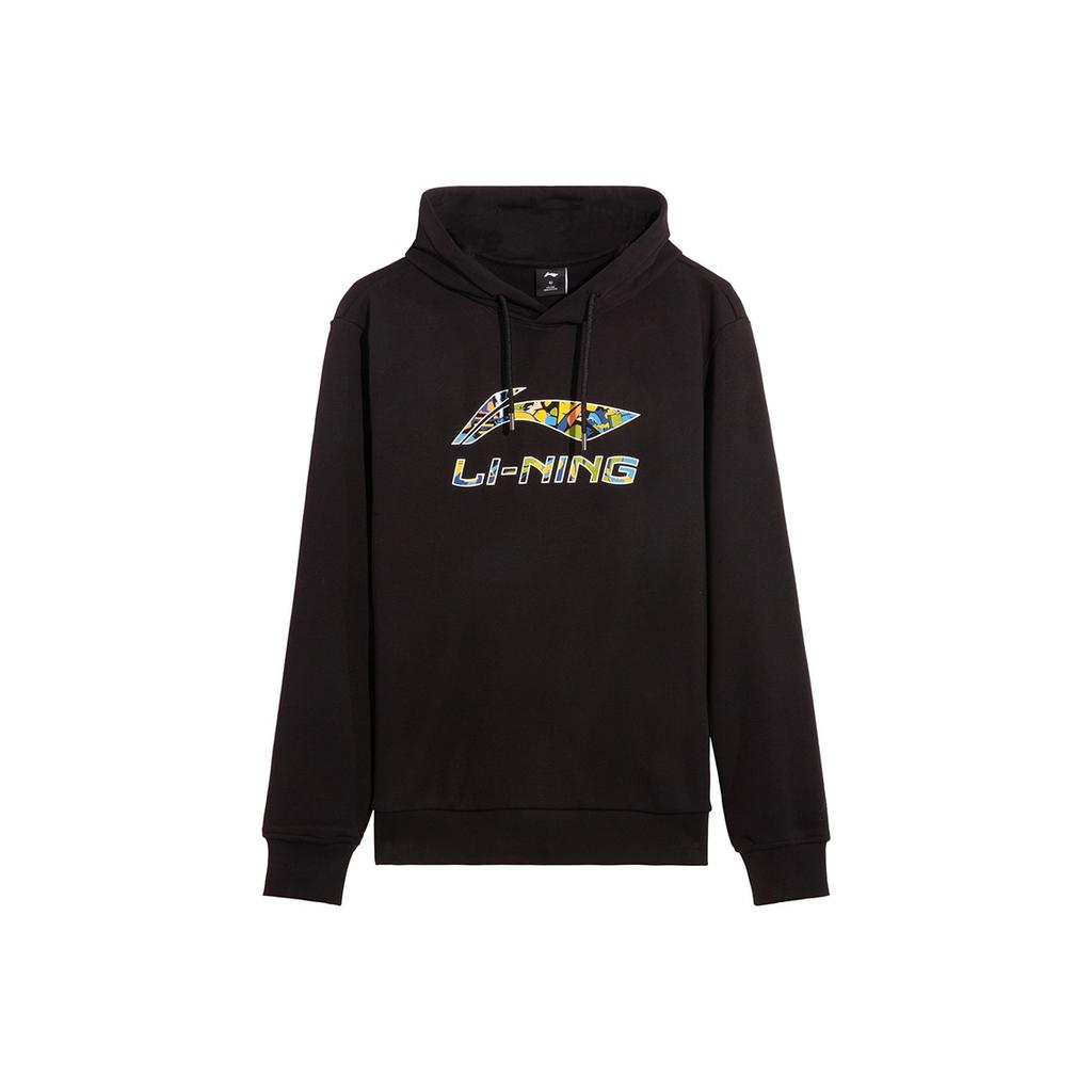 Li-Ning Round Neck Pullover Trendy Sports Lifestyle Comfortable Versatile Simple Fashion Energetic Sweatshirt Men sweatshirt AWDVJ01-1