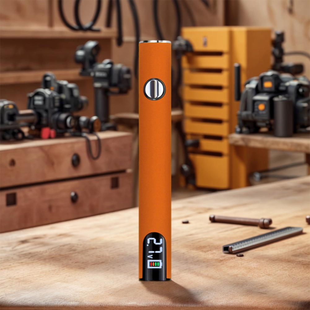 2PCS 510 Thread Battery Cart Pen Adjustable Voltage Electric Soldering Iron with USB Charger Cable Solder Repair Tools