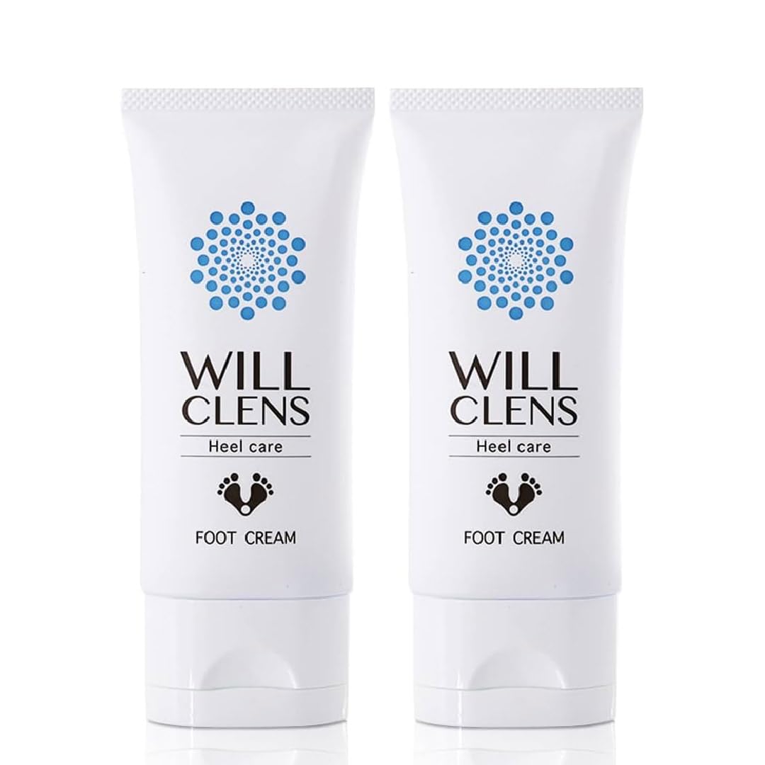 

Will Cleanse Medicated Heel Cream Rough Heels and 50g Foot Cream for and Provides Intensive Hydration [For Moisturizing] Fragrance-Free Heels