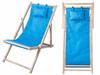 Blue Wooden Deckchair (4)