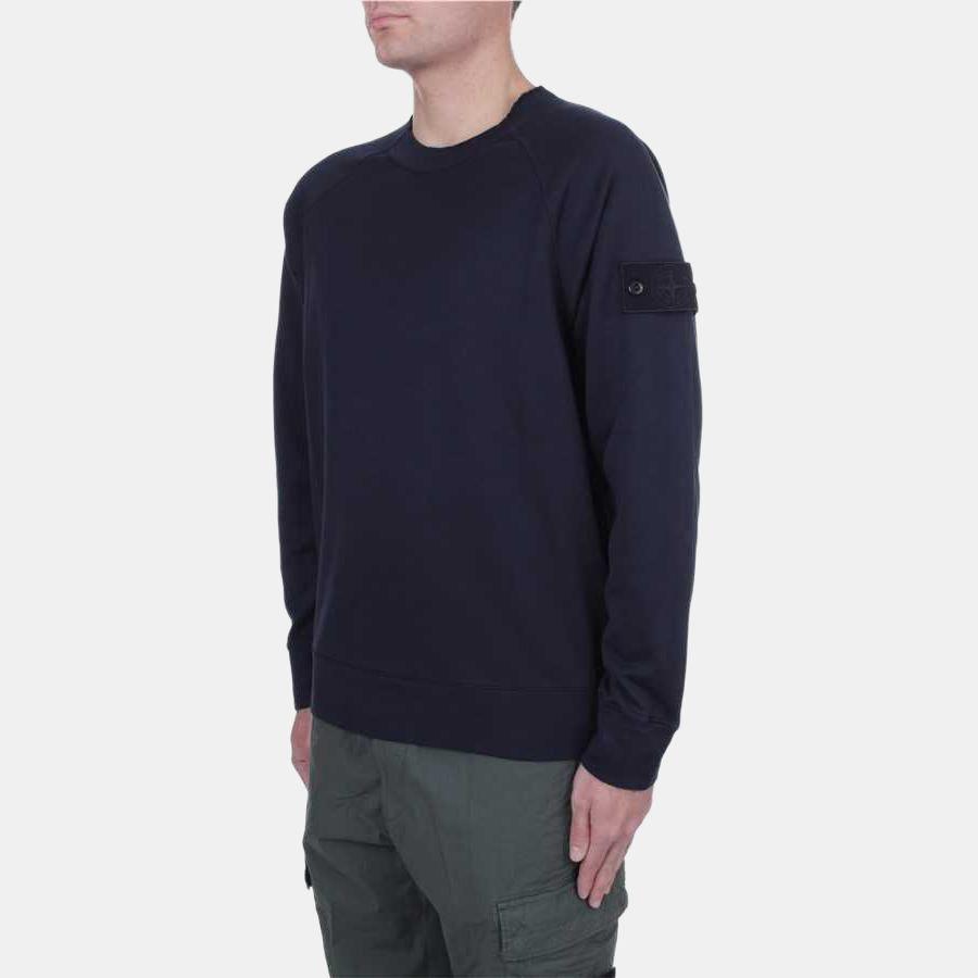 STONE ISLAND Solid Color Loose Fit Crew Neck Pullover Long Sleeve Sweatshirt Men Sweatshirt 8015654F3-V0020