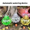 See-Through Water Holder Bulb Set for Pots with Clay Tip Waterer for Indoor Displays, Routine Watering and Desk Use