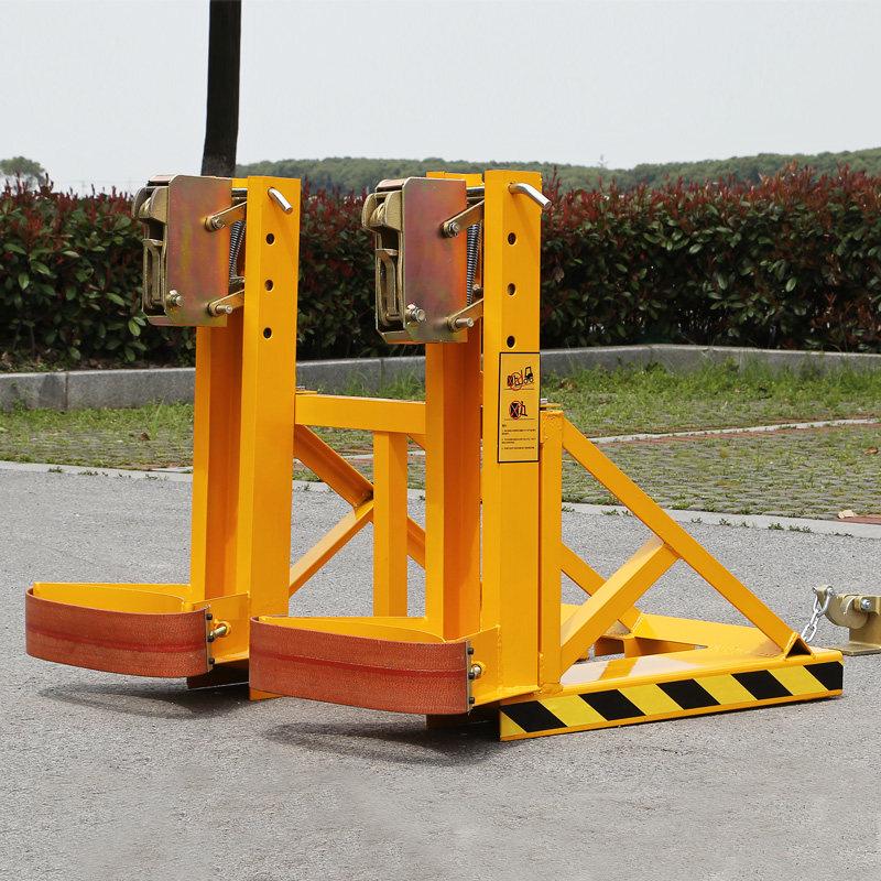 Heavy-Duty Dual Drum Forklift Clamp