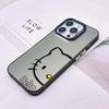 Sanrio Hello Kitty Cute Black Phone Case for Apple 11