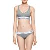 Calvin Klein Sutien Solid cu Decolteu în V Femei Lenjerie de Corp Gri QF1654-020