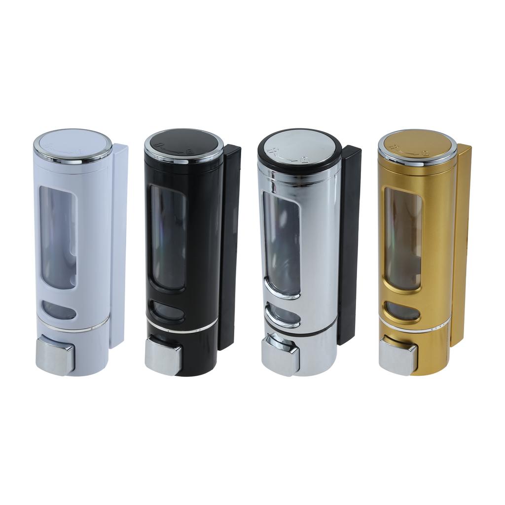 400ml Liquid Soap Dispenser W/screw Wall Mounted Press Refilling Botter Bathroom Shower Shampoo Kitchen Detergent Home Office