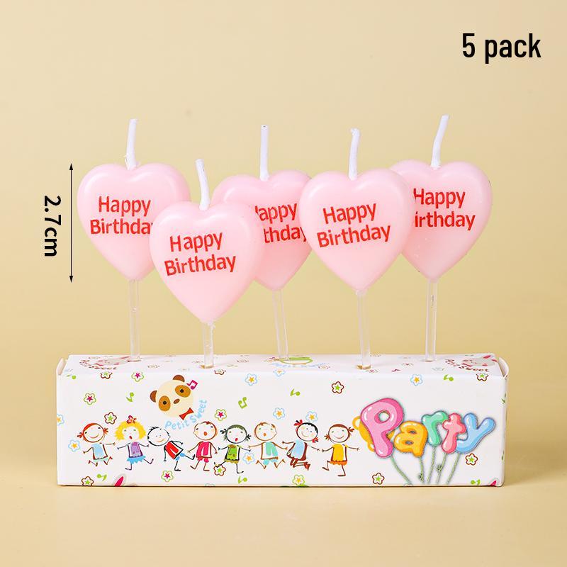 Curved Spiral Birthday Cake Candles - Creative Decorative Ornaments
