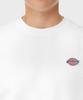 DICKIES Fleece Relaxed Crewneck White