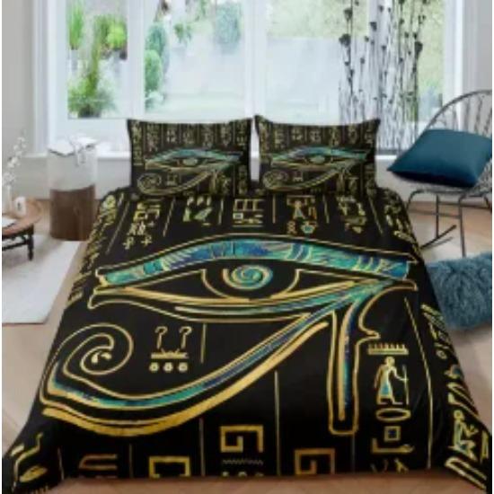 Evil Eyes Duvet Cover Sets For Teens Adults Exotic Bohemian Quilt Covers Bedroom Decor 2 Pillowcases 1 Duvet Cover No Comforter