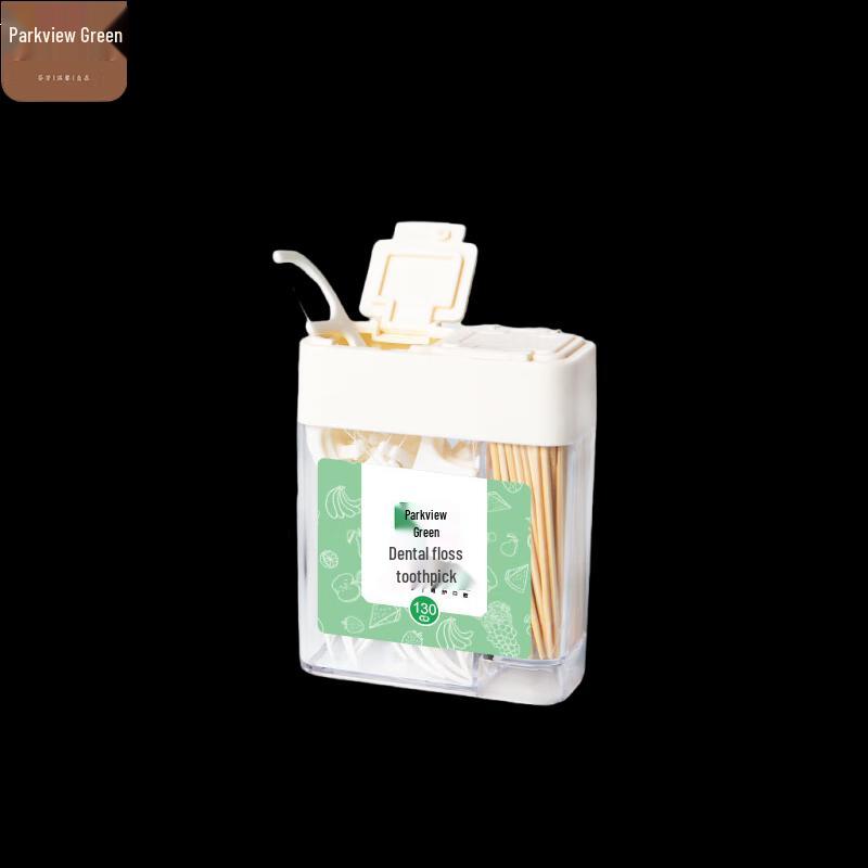 Portable Toothpick & Dental Floss Combo Set