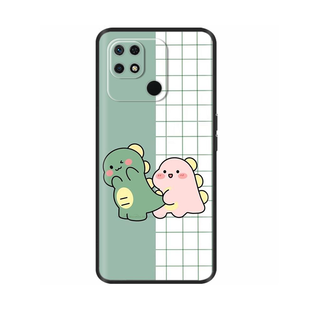 Pour Redmi 10C Coque Mignon Dessin Animé Silicone Liquide Souple Boîtier de Téléphone Pour Xiaomi Redmi 10C Coque Arrière redmi10C 10 C Coques Fundas